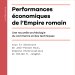 Couverture de l'édition imprimée de l'ouvrage "Performances économiques de l'Empire romain"