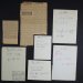 Various documents from the Georges Blin archives