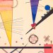Fromes géométriques colorées (detail from Vassily Kandinsky's painting, Structure joyeuse, 1924)