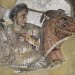 Alexandre le Grand Détail Mosaïque 2e s. av JC Pompéi