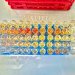 Tubes à essais de laboratoire vus de haut