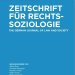 Couverture de la revue "Zeitschrift für Rechtssoziologie"