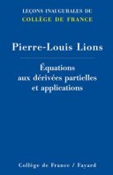 Équations aux dérivées partielles et applications
