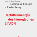 Déchiffrement(s) : des hiéroglyphes à l’ADN